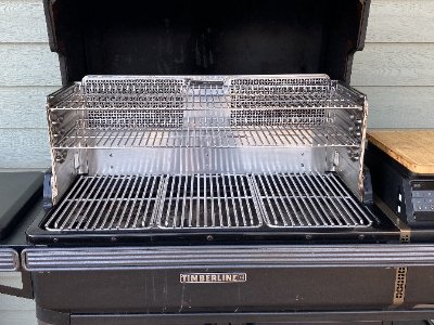 Clean grill after service